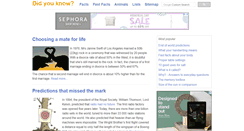 Desktop Screenshot of didyouknow.org
